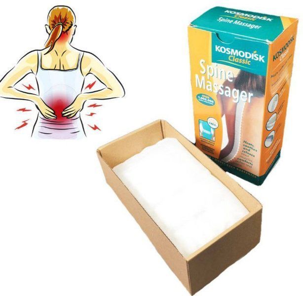 Массажер для спины и позвоночника 2в1 магнитный Classic Spine Massager Kosmodisk FB10 фото