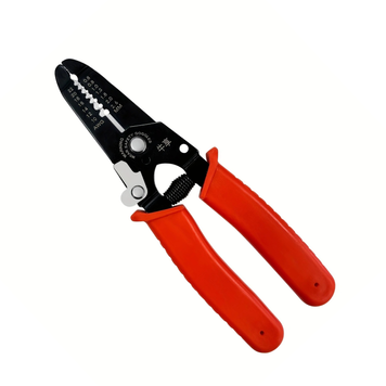 Многофункциональный инструмент для зачистки и обжима провода 4 в 1 AH062-red фото