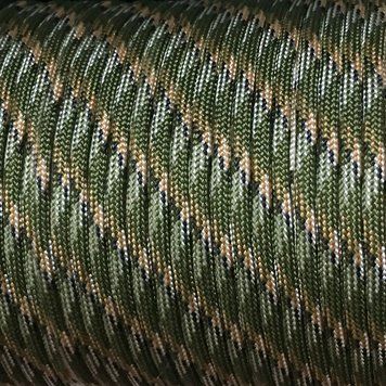 7-ядерный паракордный шнур 550 Paracord 4 мм Noble Eagle AH67-5-khaki фото