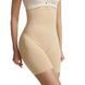Коригуючі безшовні трусики з високою талією AH73-M/L-Beige фото 1