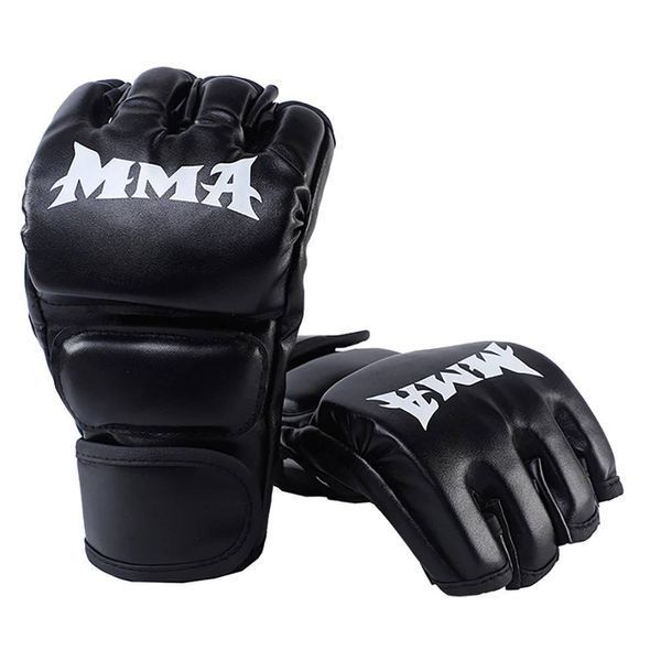 Тренувальні Рукавички MMA для дорослих FG01-Black фото