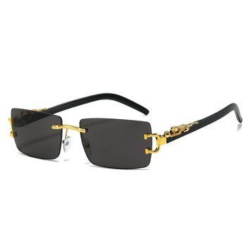 Модні сонцезахисні окуляри без рамки та UV400 ARTORIGIN GM016-Black фото