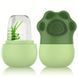 Силиконовый ролик для льда с массажером и щеточкой для умывания XMSJ FD018-Green фото