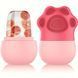 Силиконовый ролик для льда с массажером и щеточкой для умывания XMSJ FD018-Pink фото