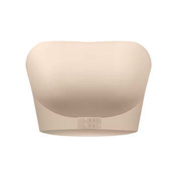 Жіночий безшовний бюстгальтер без підкладки AH81-beige-S фото