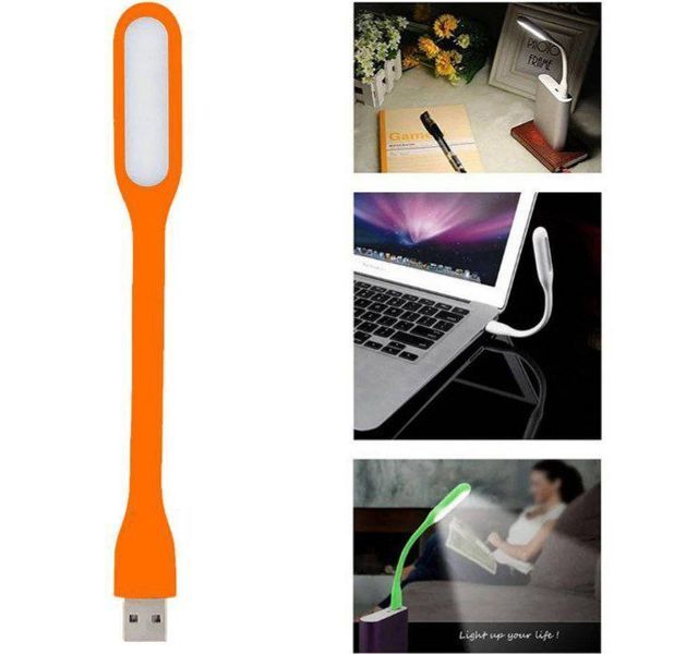 Портативний світлодіодний світильник USB AH05-white фото