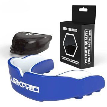 Професійна спортивна капа з антивібраційним дизайном LEKARO SD07-Сhild-Blue фото