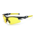 Сонцезахисні спортивні окуляри RIDERACE UV400 AH53-black-yellow фото