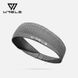 Спортивна пов'язка на голову з дихаючим та охолоджуючим ефектом Wrels SD029-grey фото