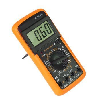 Цифровой мультиметр для измерения напряжения, тока и сопротивления DT9205A DT9205A фото