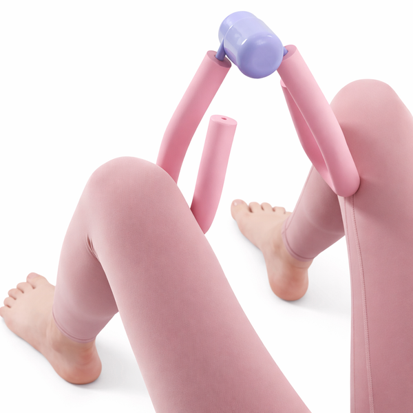 Тренажер для ног Бабочка OPP leg beauty device Розовый FB11 фото